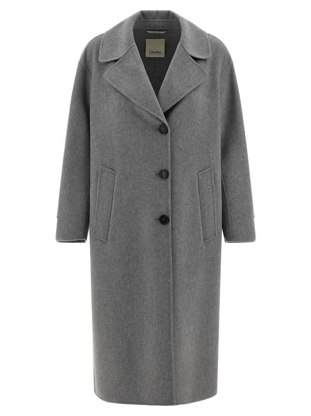 Gray Virgin Wool Coat