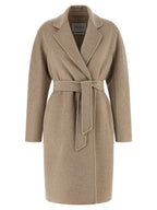 Beige Cashmere Coat