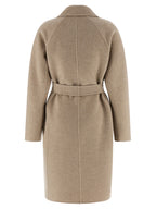 Beige Cashmere Coat