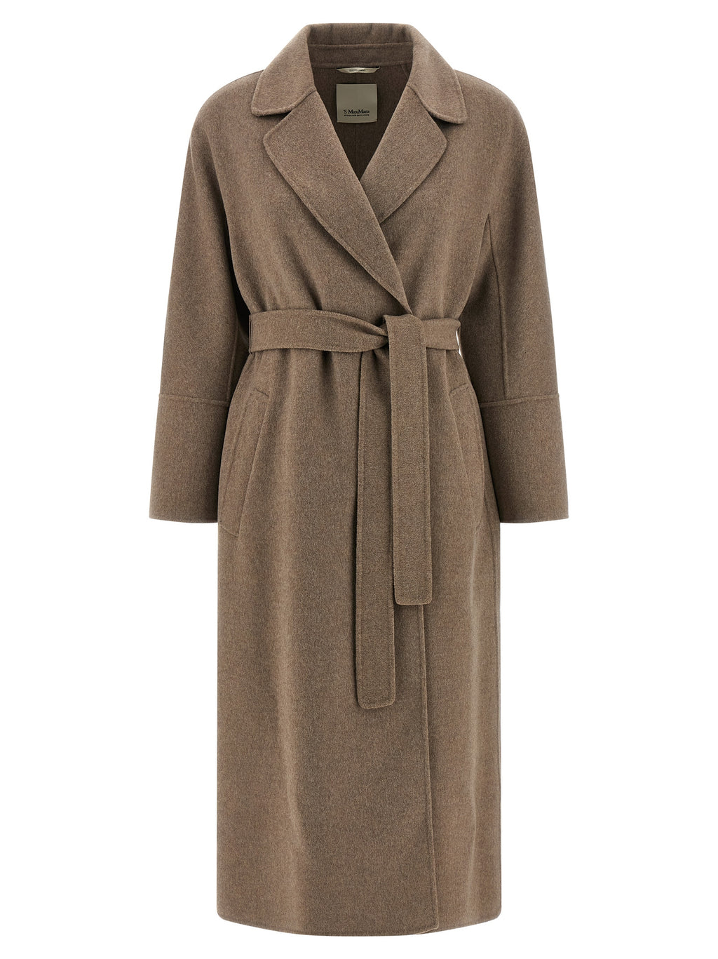 Brown Virgin Wool Coat