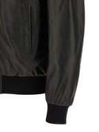 Black Lambskin Leather Jacket