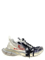Multicolor Polyethylene Athletic Sneakers