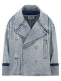 Blue Cotton Denim Jacket