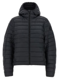 Black Polyamide Full-Length Jacket