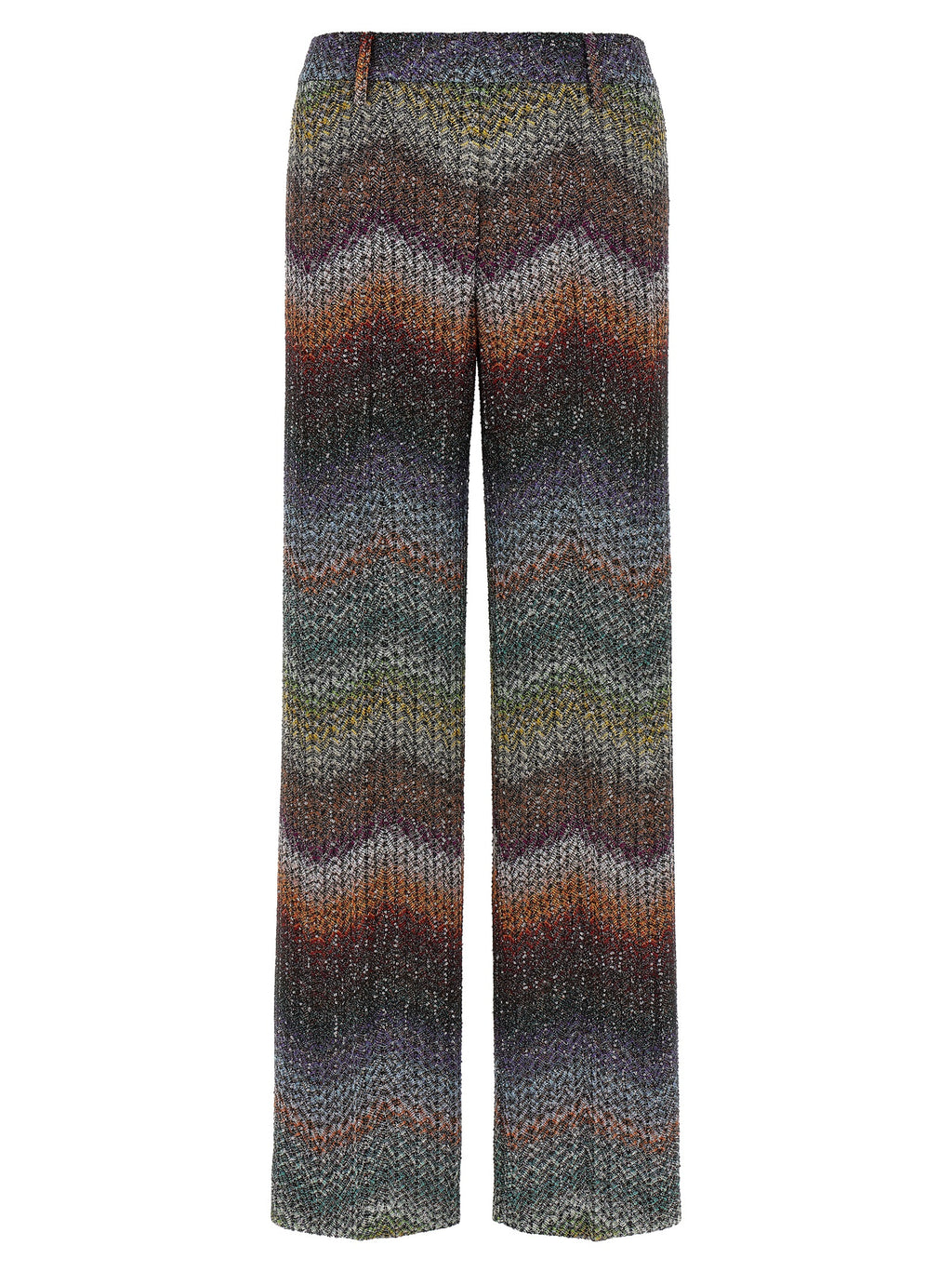 Multicolor Viscose Casual Pants