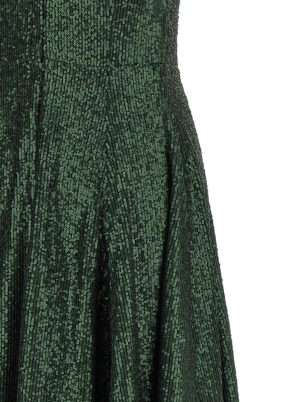 Bicolor Polyester Long Dress