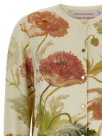 White Silk Cardigan