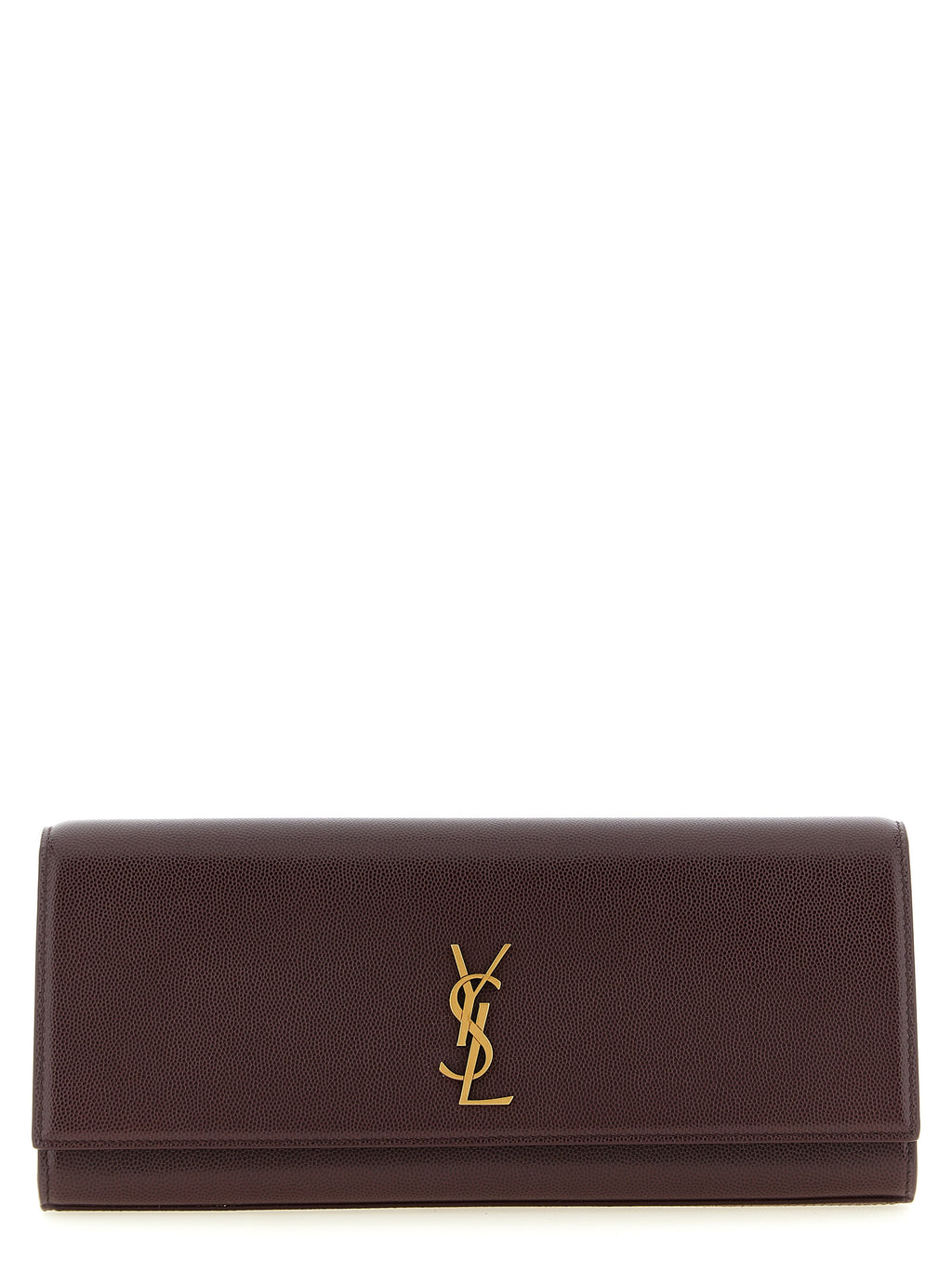 Bordeaux Calfskin Clutch Bag
