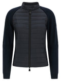 Blue Polyamide Cardigan