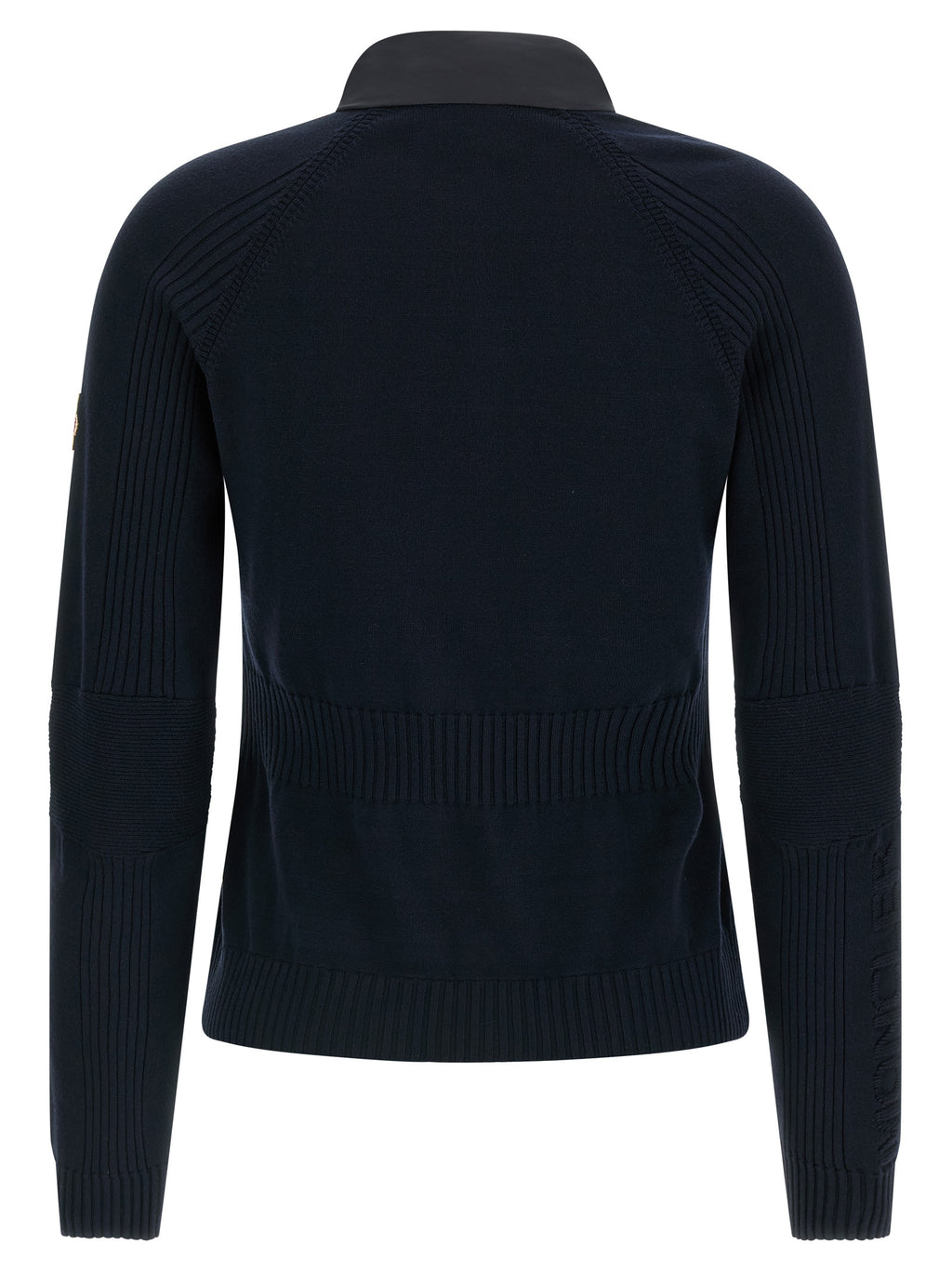 Blue Polyamide Cardigan