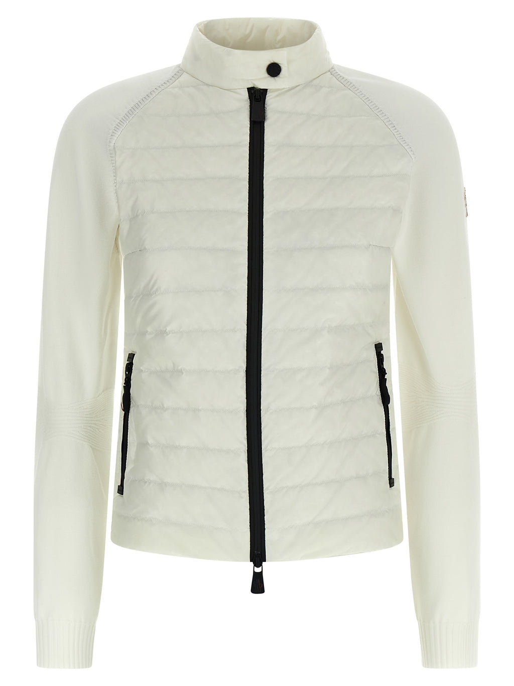 White Polyamide Cardigan