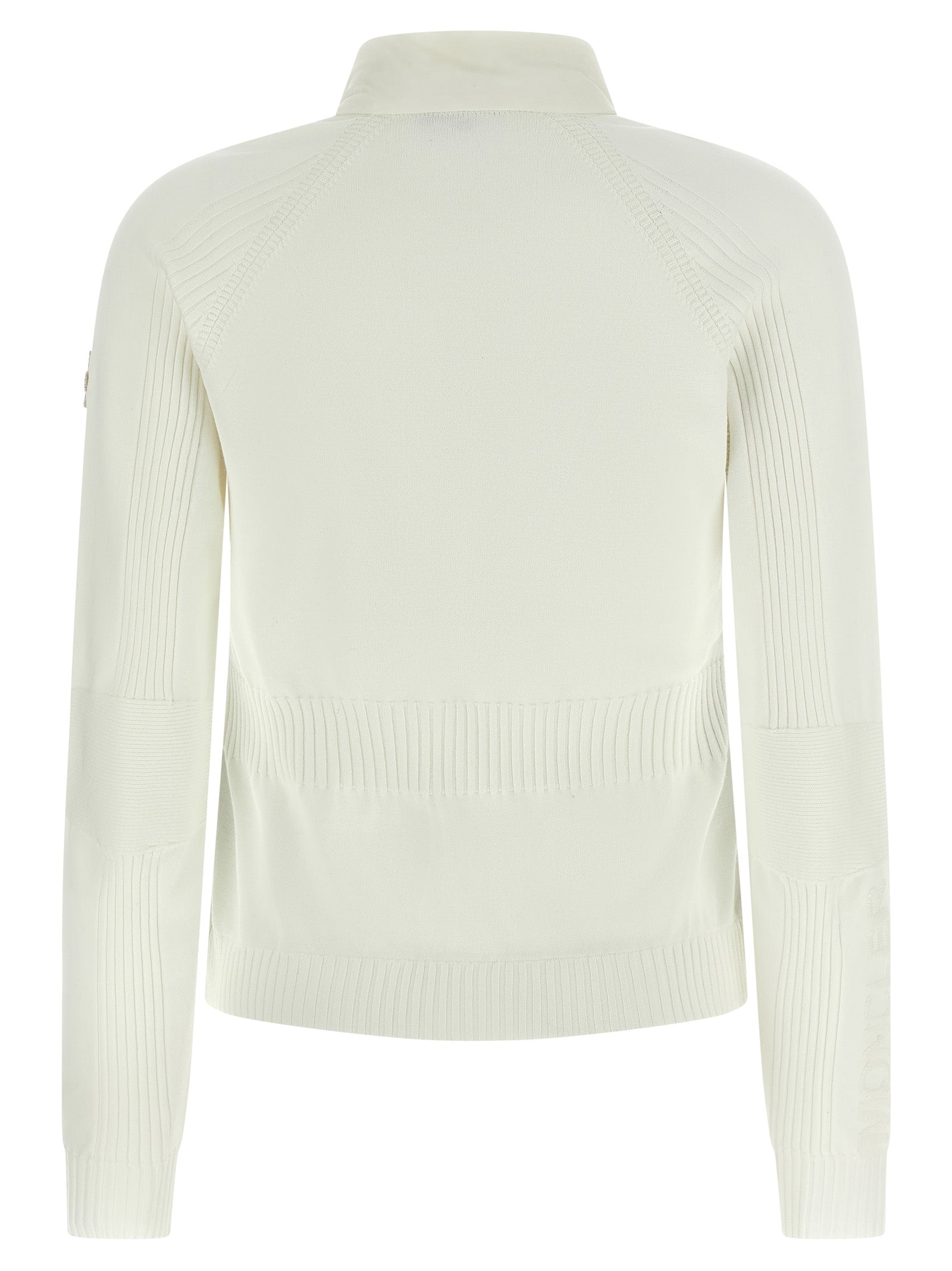 White Polyamide Cardigan