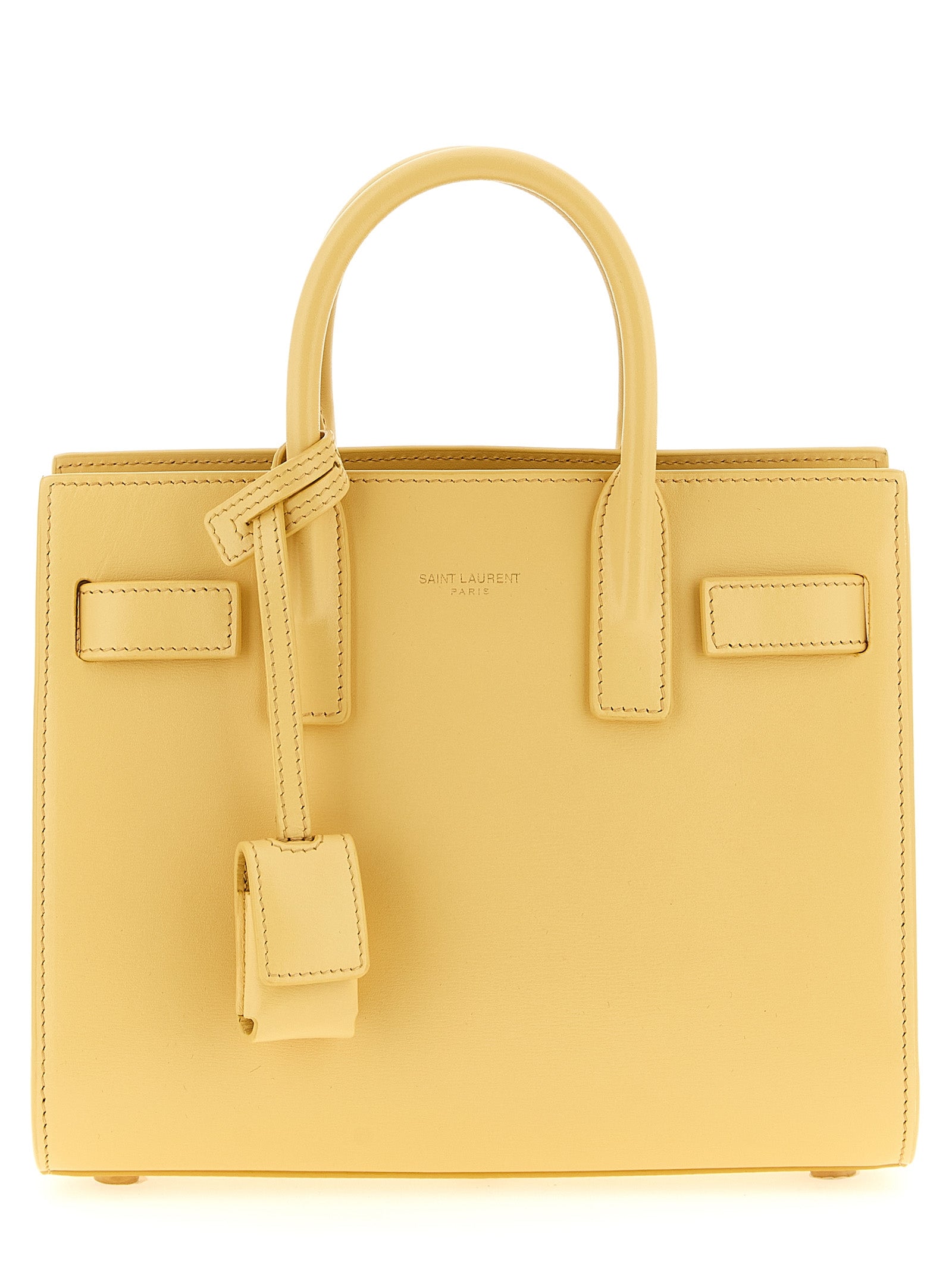 Bicolor Calfskin Handbag