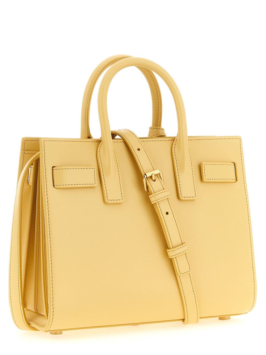 Bicolor Calfskin Handbag