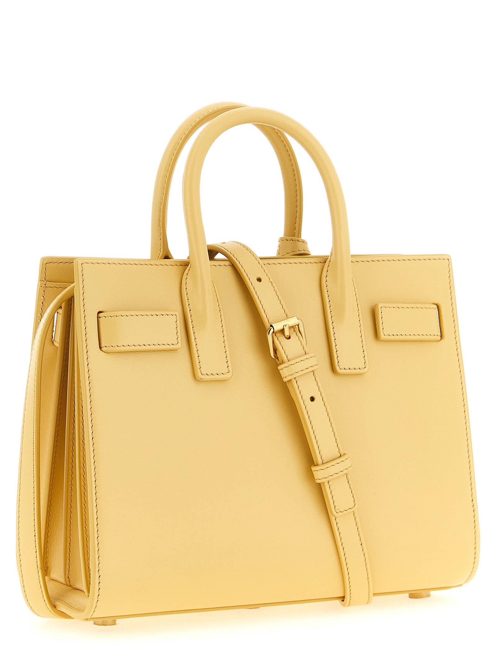 Bicolor Calfskin Handbag