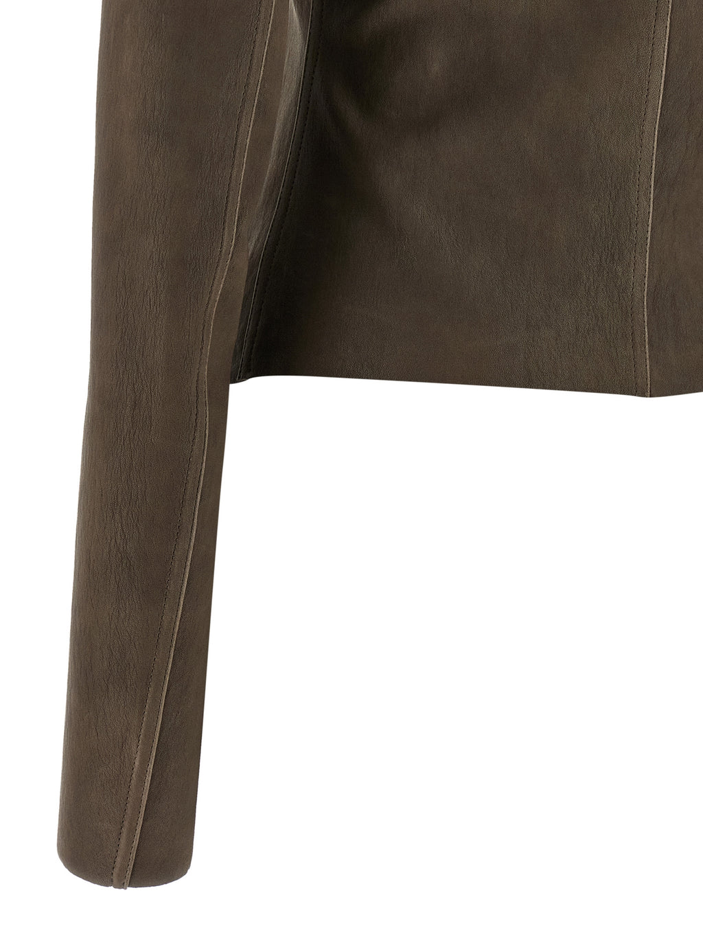 Brown Leather Leather Jacket