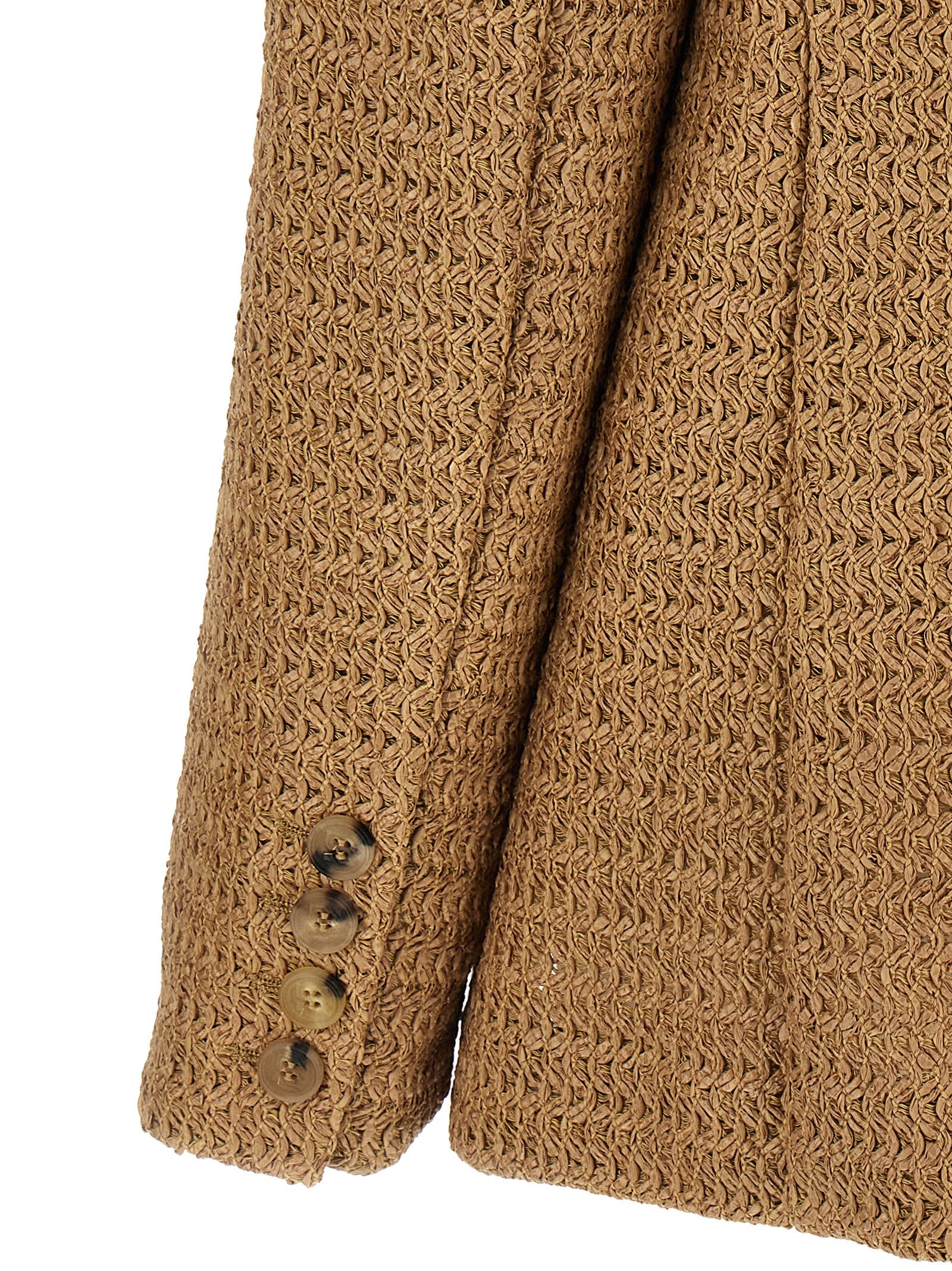 Beige Polyamide Blazer