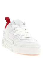 White Calfskin Athletic Sneakers