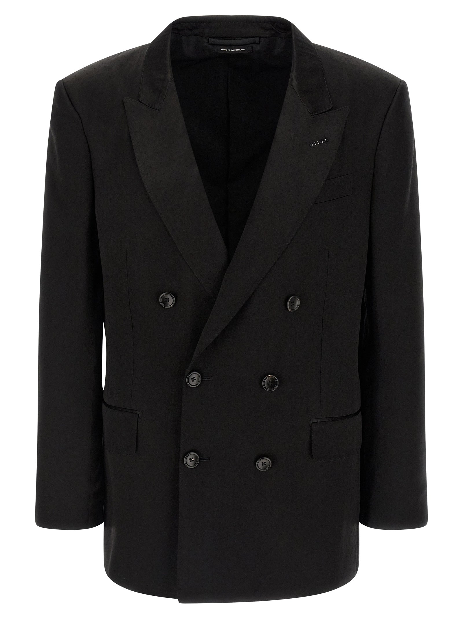 Black Viscose Blazer