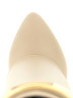 Beige Calfskin Over The Knee