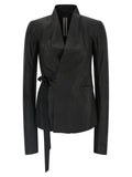 Black Lamb Leather Leather Jacket