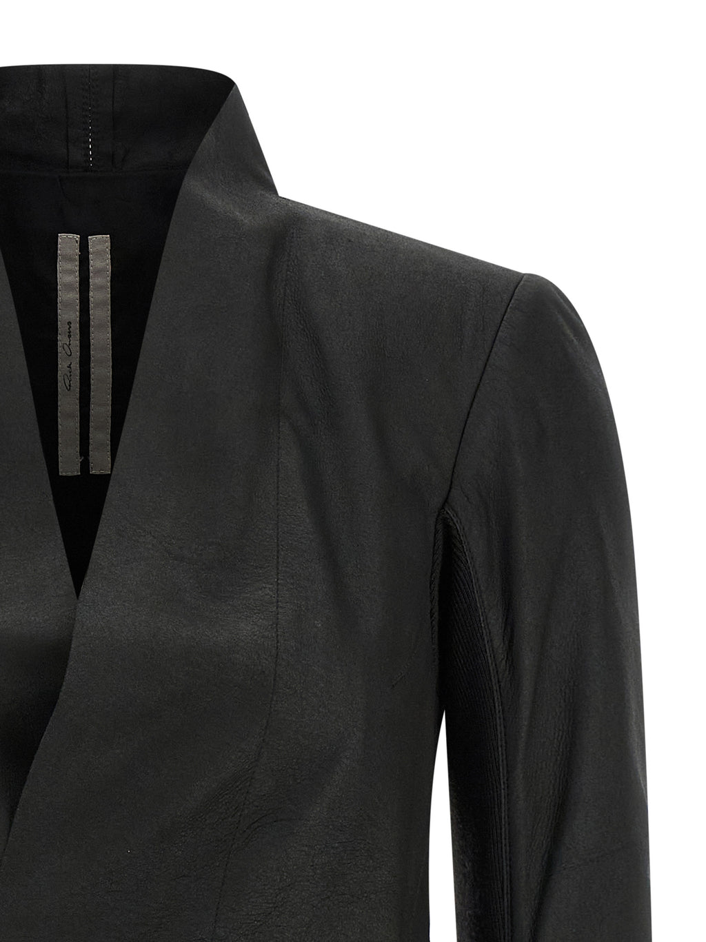 Black Lamb Leather Leather Jacket