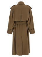Brown Virgin Wool Coat
