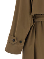 Brown Virgin Wool Coat