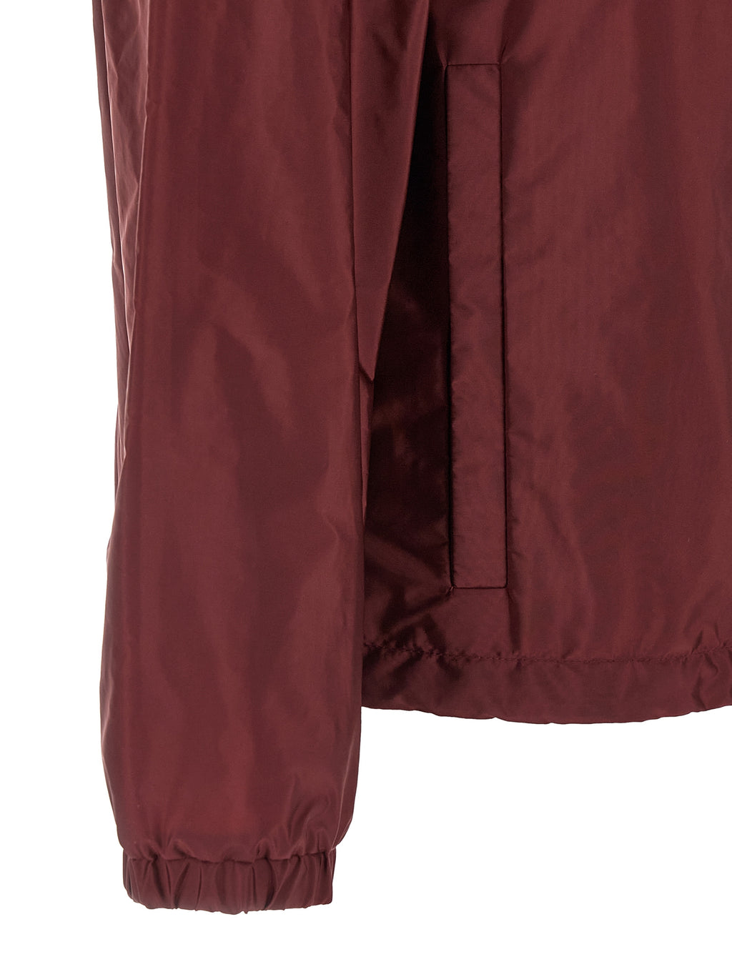 Bordeaux Polyamide Shell Jacket