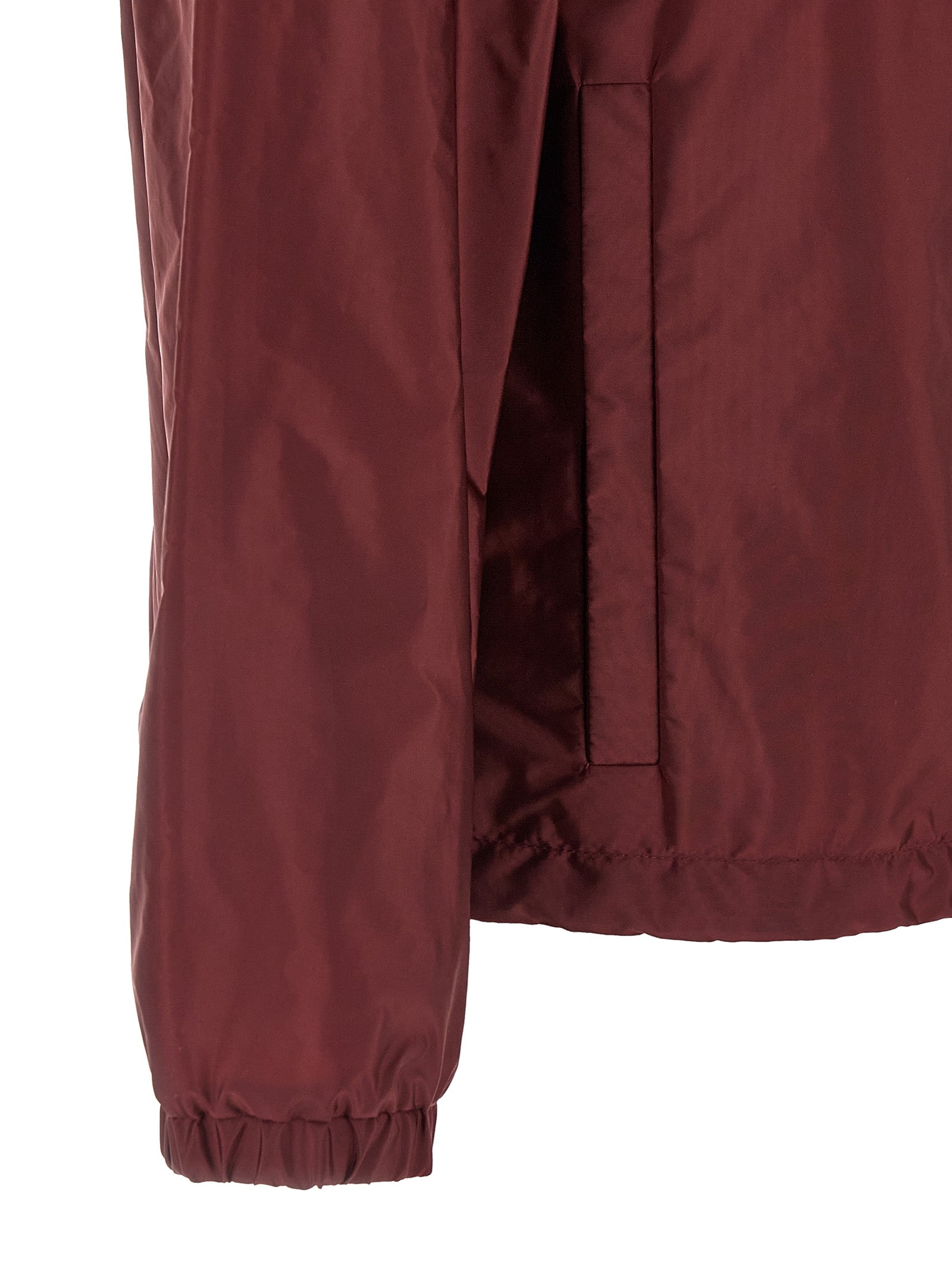 Bordeaux Polyamide Shell Jacket