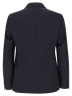 Blue Wool Two-Piece Suit