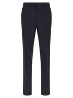 Blue Wool Two-Piece Suit
