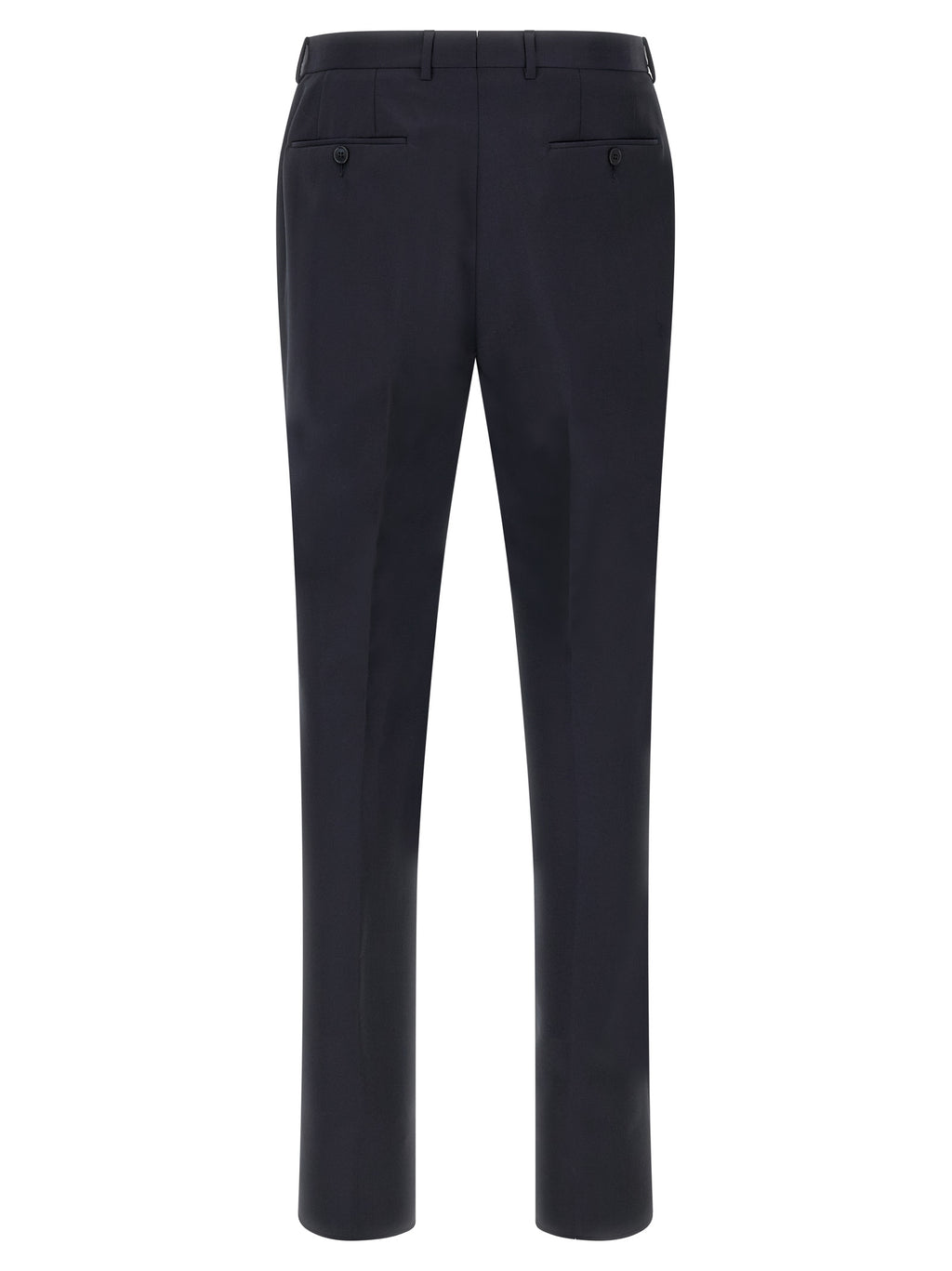 Blue Wool Two-Piece Suit