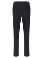 Blue Wool Two-Piece Suit