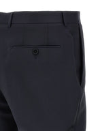Blue Wool Two-Piece Suit