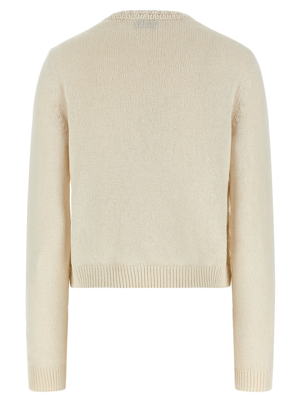 Beige Cotton Cardigan