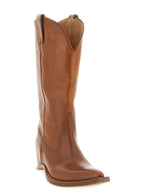 Brown Bovine Leather Chelsea Boots