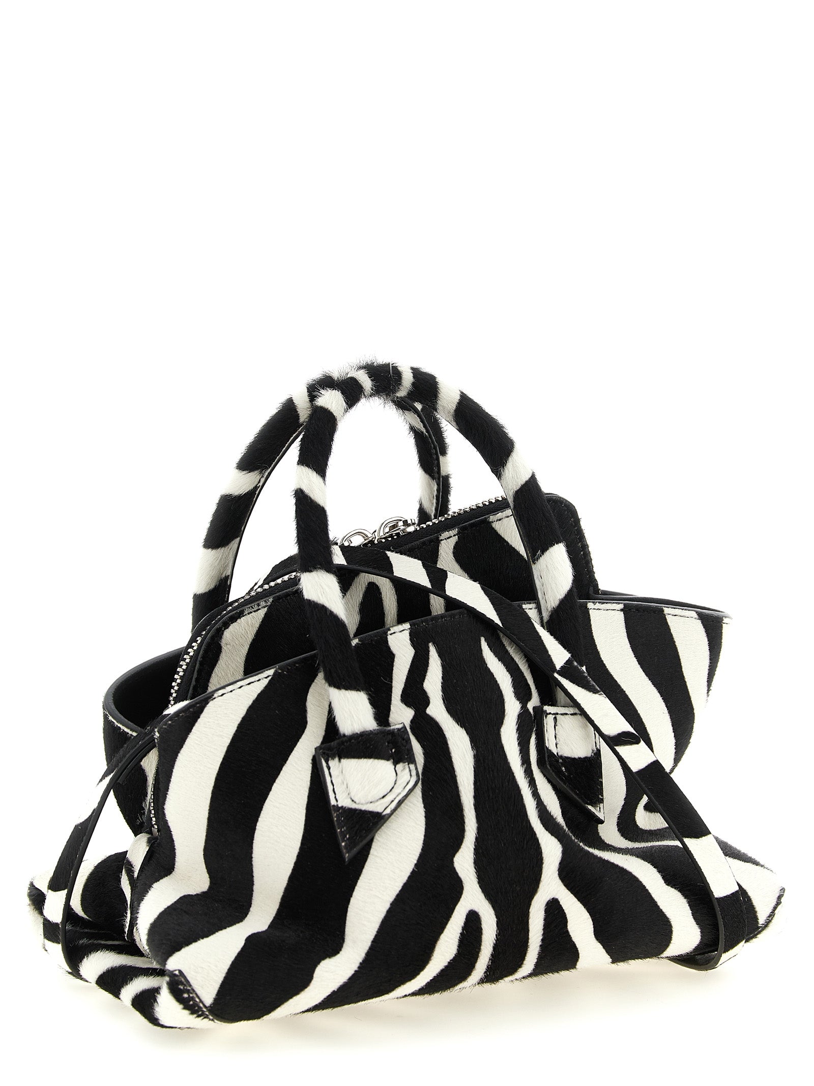 Bicolor Calfskin Handbag