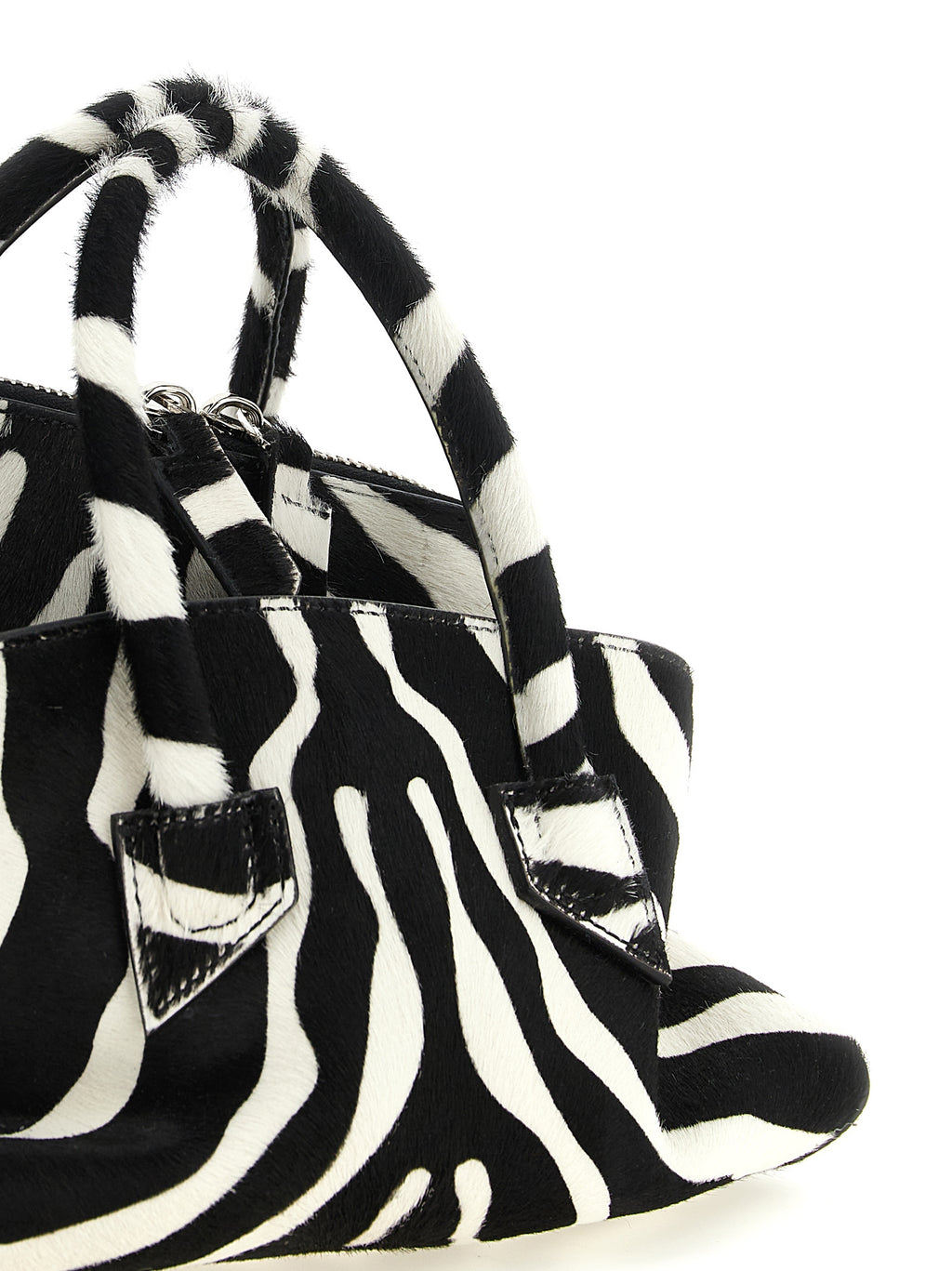 Bicolor Calfskin Handbag