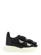 Black Calfskin Athletic Sneakers