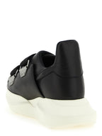 Black Calfskin Athletic Sneakers