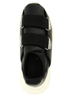 Black Calfskin Athletic Sneakers