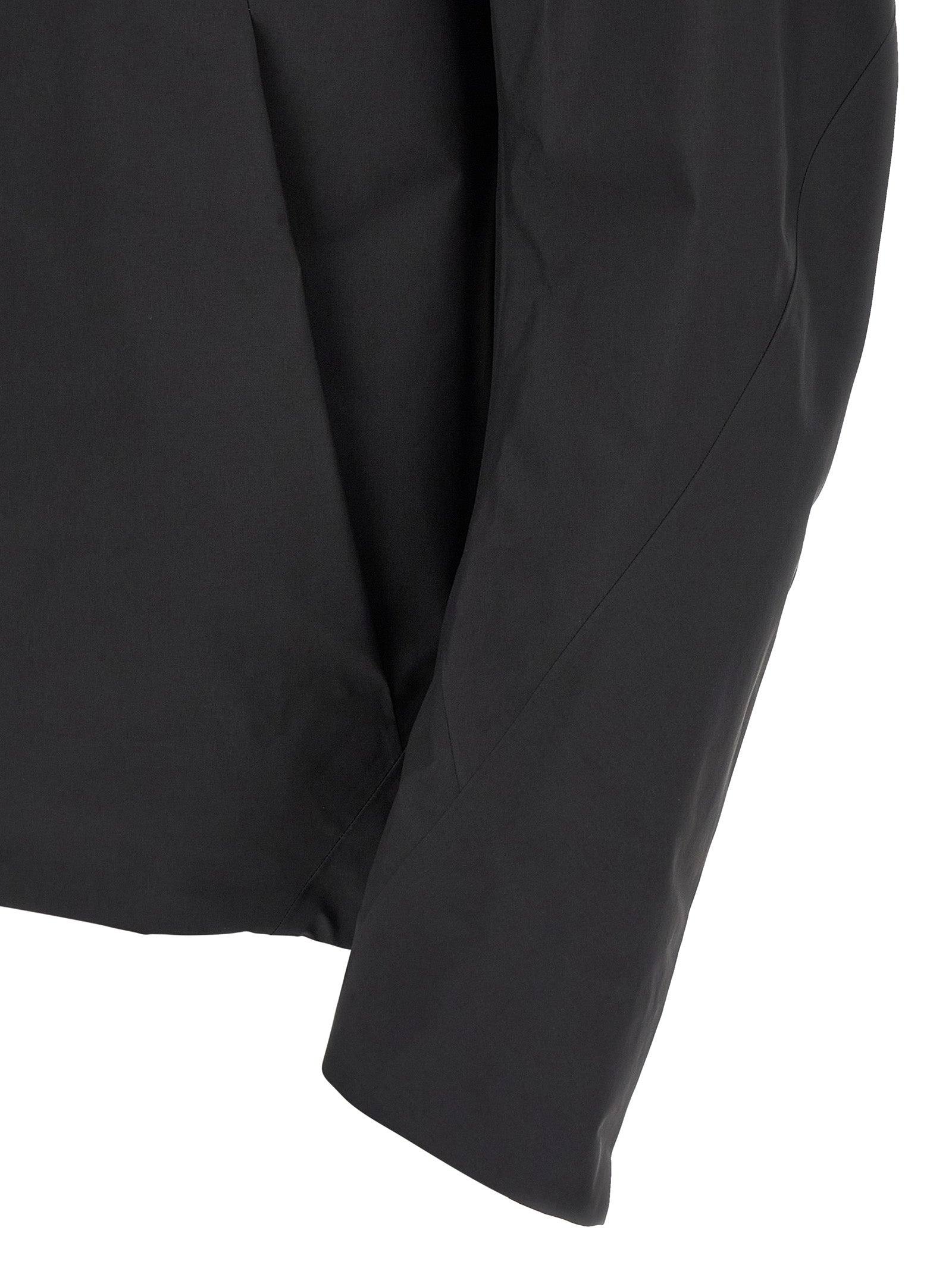 Black Nylon Shell Jacket