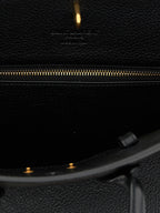 Black Goatskin Handbag