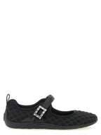 Black Polyamide Ballet Flats