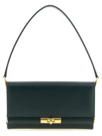 Bicolor Calfskin Shoulder Bag