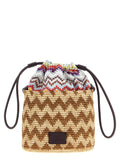 Multicolor Cotton Crossbody Bag