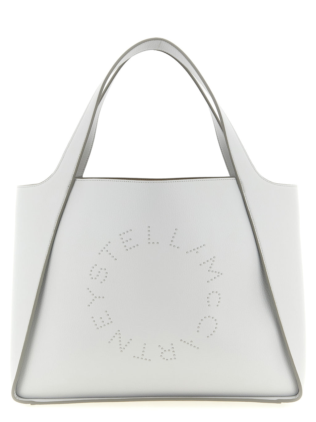 Gray Polyamide Tote Bag