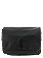 Black Calfskin Crossbody Bag
