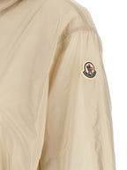 Beige Polyamide Shell Jacket